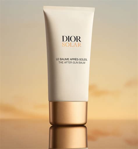 dior solar range with bag|Dior after sun balm.